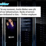 Justin Bieber Has Dedicated Servers at Twitter