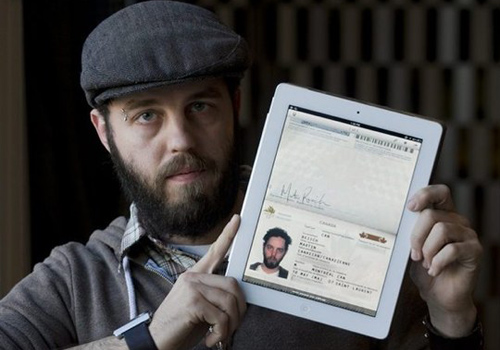 iPad used as a Passport to cross the US-Canada Border iPad used as a Passport to cross the US-Canada Border