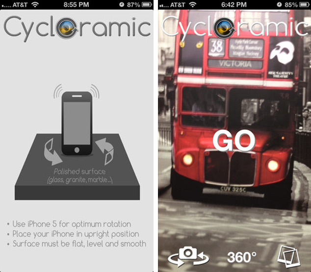 Cycloramic: Your iPhone 5 will take Panorama images/Videos with this